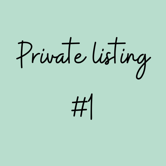 Private Listing #1