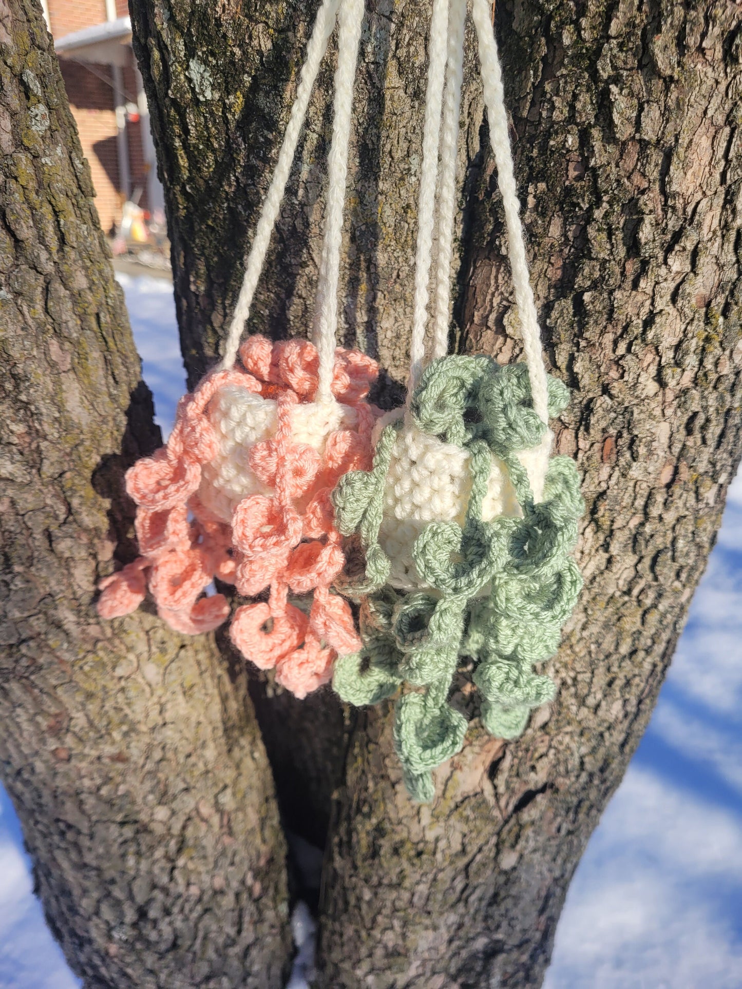 Mini string of hearts pattern PDF, Crochet plant pattern, Hanging plant pattern