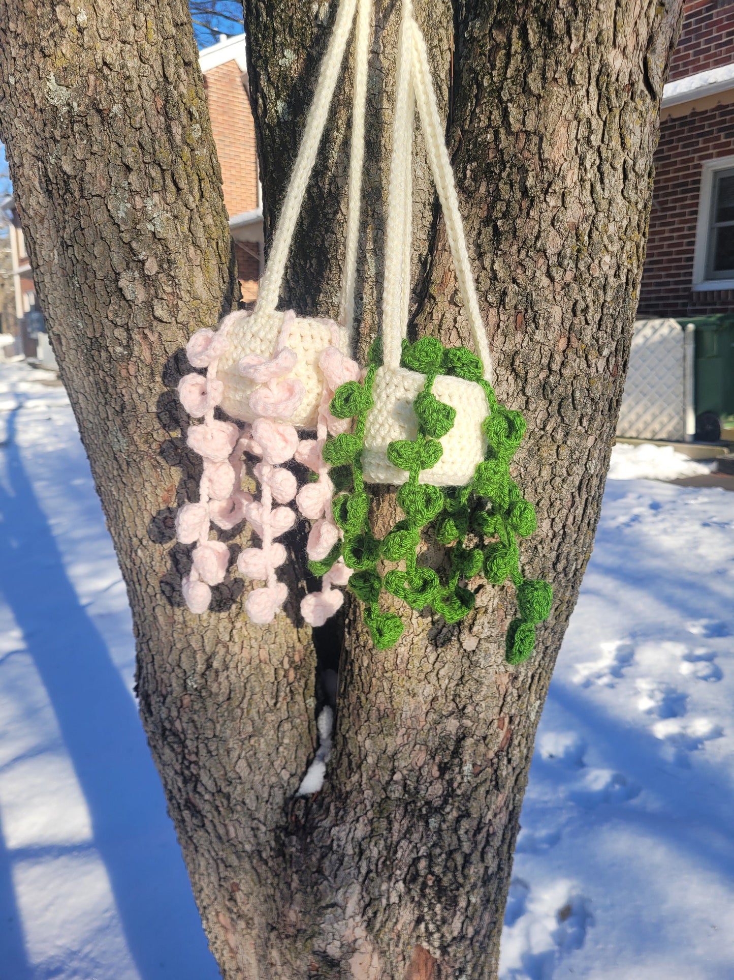 Regular String of hearts pattern PDF, Crochet plant patterns