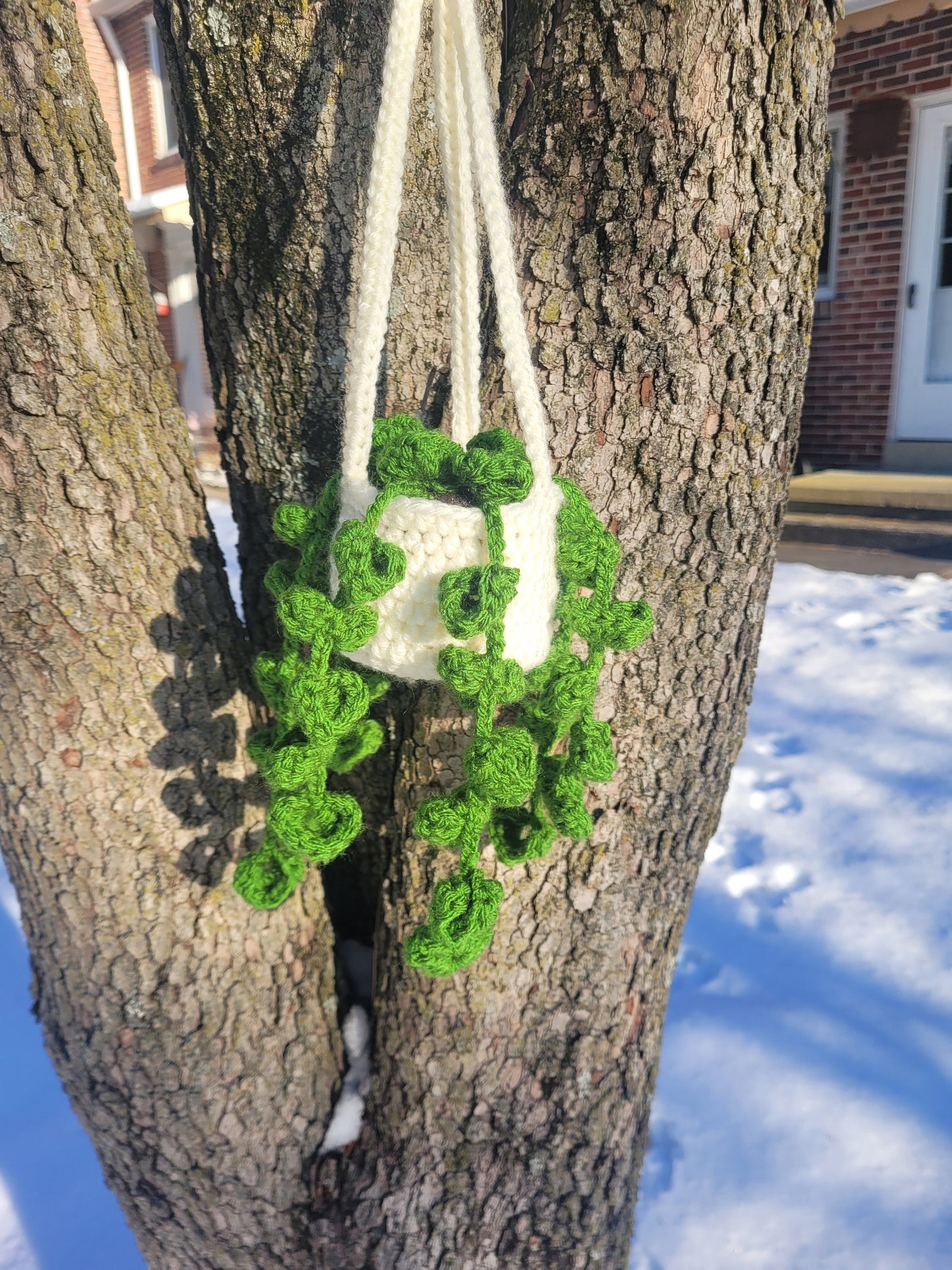 Regular String of hearts pattern PDF, Crochet plant patterns